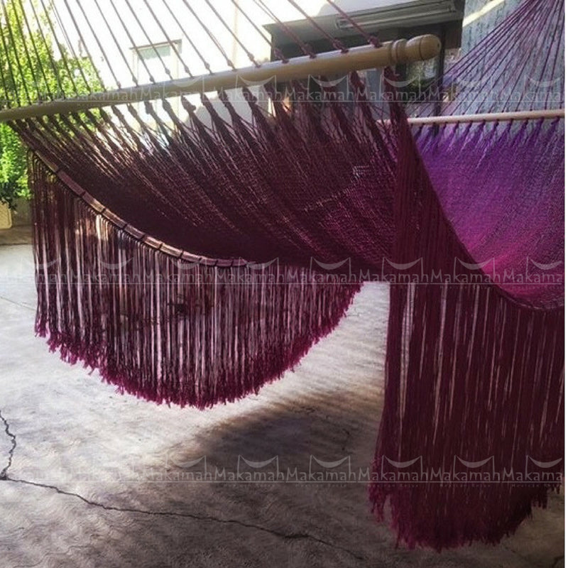 Hamaca Maya con Flecos