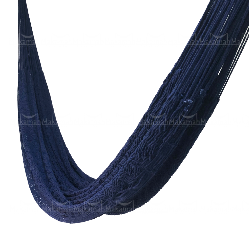 Hamaca Tradicional Algodón Azul Navy