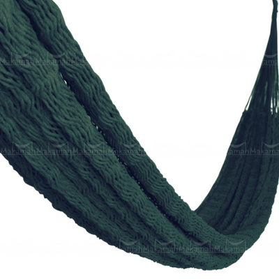 Hamaca Tradicional Algodón Verde Botella