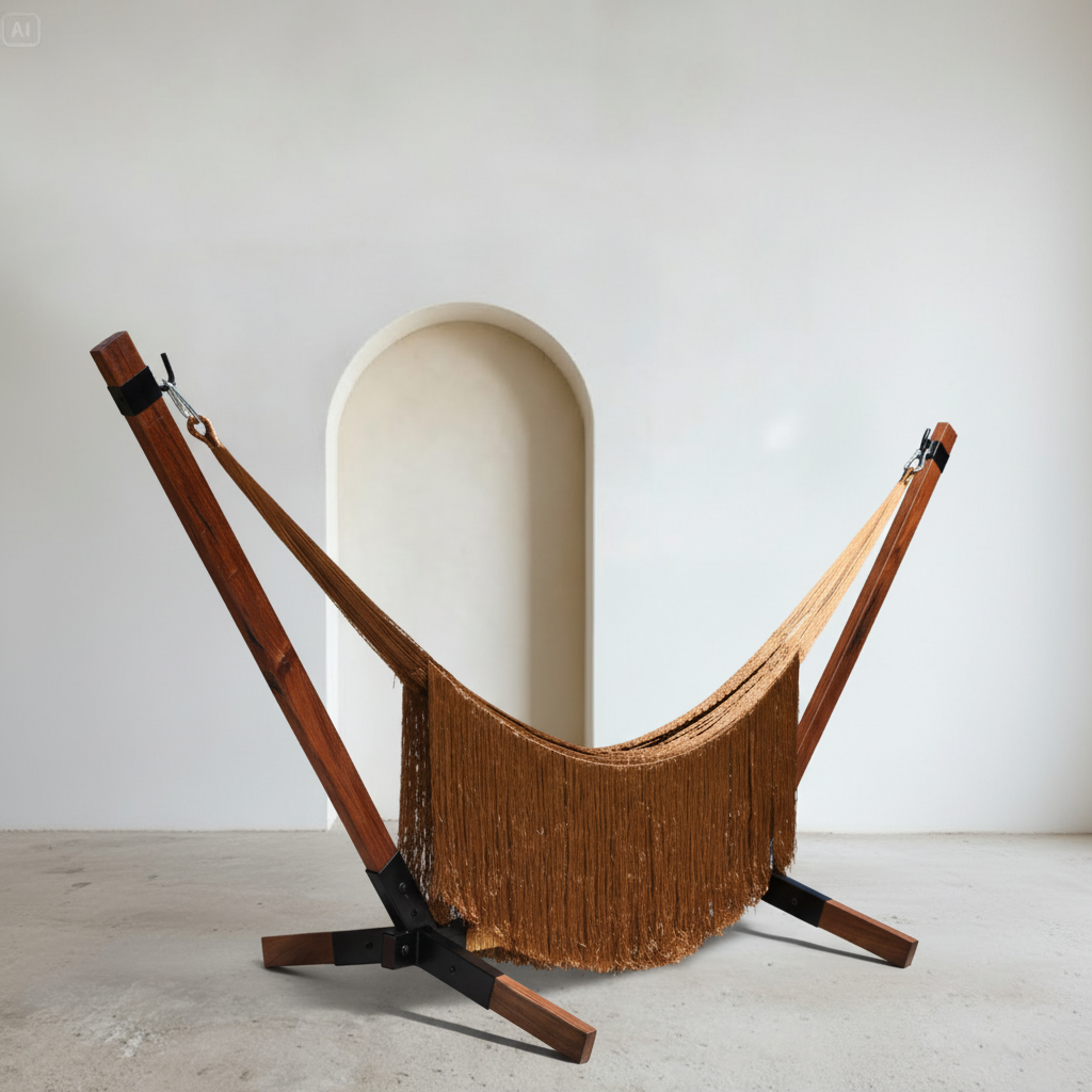 Base de Madera para Colgar tu Hamaca