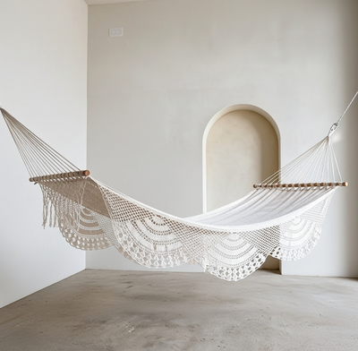 Hamaca Maya con Tejido de Gancho