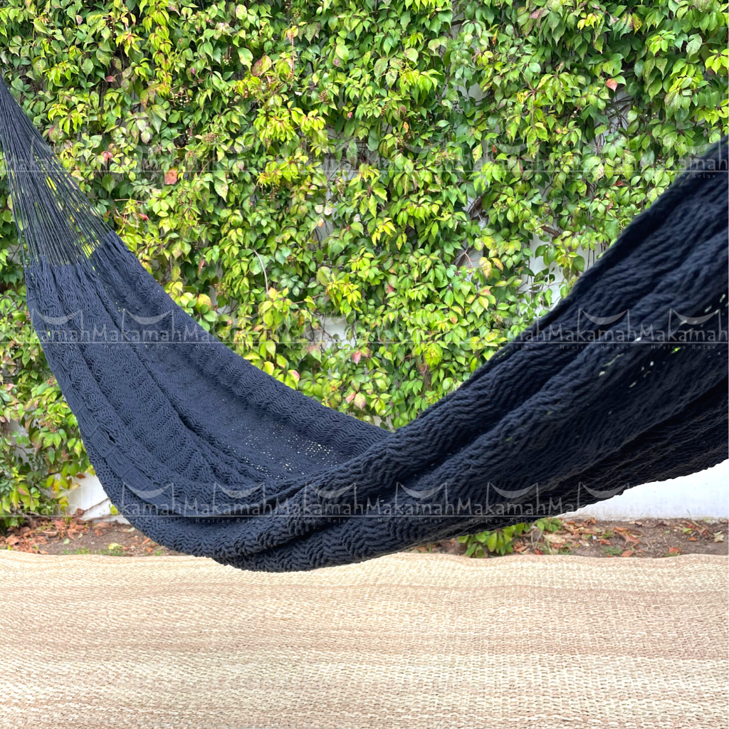 Hamacas Tradicionales Algodón Negro