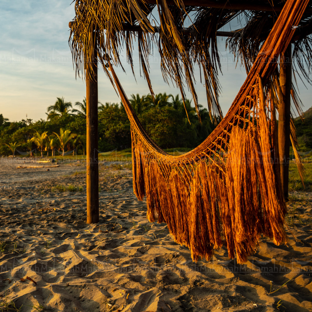 Hamaca Boho Macramé con Flecos