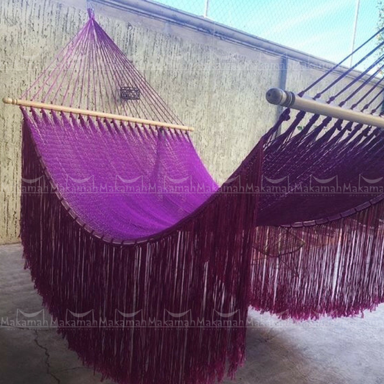 Hamaca Maya con Flecos